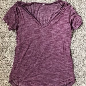 Lululemon maroon vneck